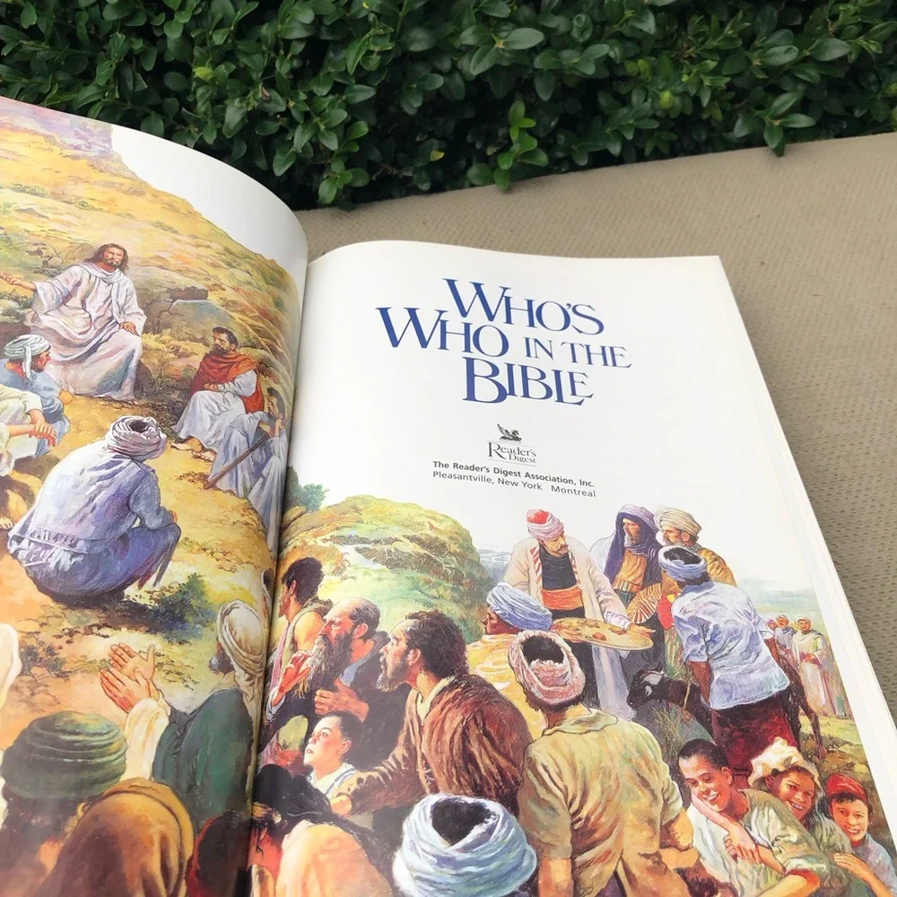 Reader's Digest Who's Who in the Bible — Blue Hardcover